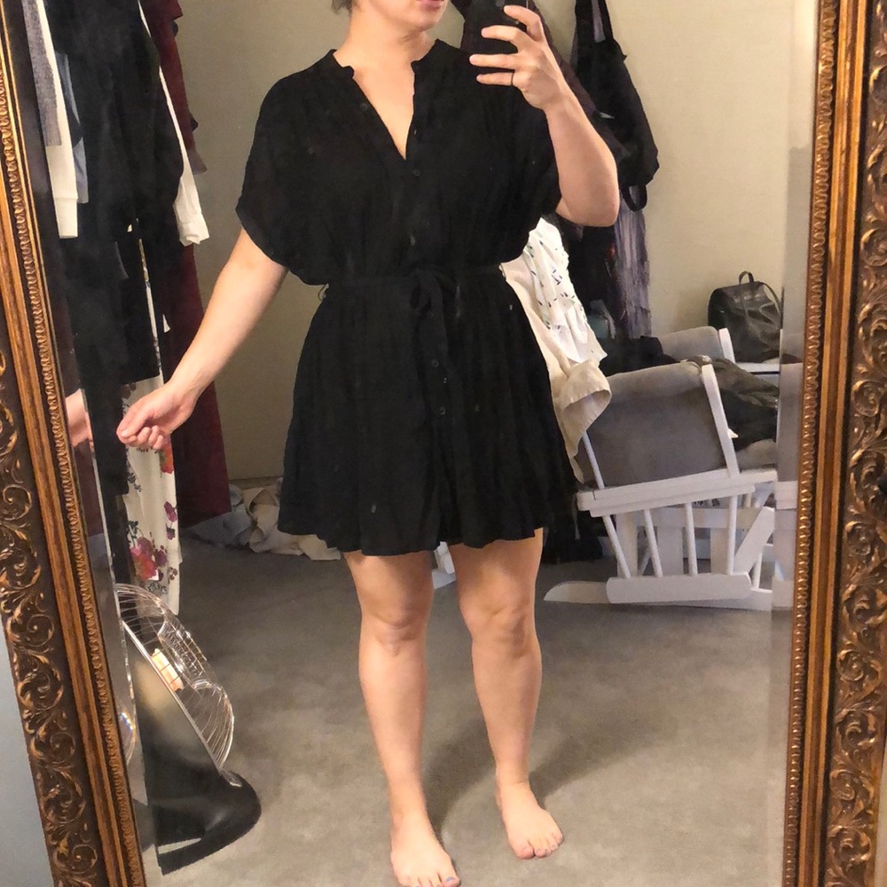 Button up dress